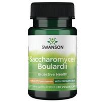 Saccharomyces Boulardii su prebiotiku MOS -  5 mlrd. - N30 - Swanson
