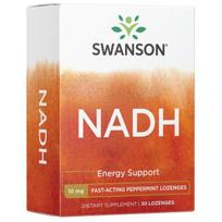 NADH – greitai veikiančios pipirmėčių pastilės - 10 mg - N30 - Swanson
