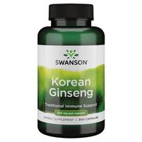 Korean Ginseng - Korėjos ženšenis - 250 mg - N300 - Swanson