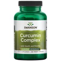 Curcumin Complex su BioPerine - N120 - Kurkuminas - Ciberžolė su pipiru - Swanson