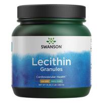 Lecithin Granules - 100% Grynas - 454 gr. - Lecitinas be GMO - Swanson