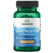 Suntheanine L-Theanine - 200 mg - N60 - L-Teaninas - Swanson
