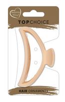 TOP CHOICE Hair clip L - Matinis kaspinas (20223) 1 vnt. - spalvų mišinys