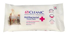 HARPER CLEANIC Drėgnos kelioninės antibakterinės servetėlės 40 vnt