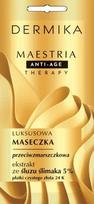 DERMIKA Maestria Anti-Age Therapy Prabangus raukšles mažinantis kaukė - sraigių gleivių ekstraktas 5% 7g