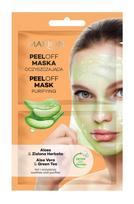 Marion Peel-off cleansing face mask - Aloe & Green Tea 18ml - Valantis veido kaukė su alaviju ir žaliąja arbata 18ml