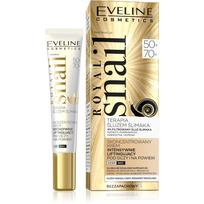Eveline Royal Snail 50+/70+ Koncentruota Kremas intensyviai pakeliantis po akimis ir vokams dienai ir nakčiai 20ml