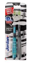 Jordan Toothbrush DUO Individual Clean Soft - minkštas šepetėlis - spalvų mišinys 1 pakuotė-2 vnt.