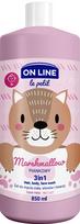 ON LINE Le Petit Baby 3-in-1 Gel kūno, plaukų ir veido plovimui - Putos 850 ml