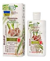 Bio Pharma Laboratory Bio Česnakų šampūnas stiprinantis ir skatinantis plaukų augimą 200ml