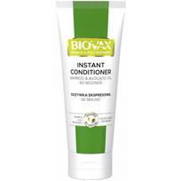 L'BIOTICA Biovax plaukų kondicionierius - bambuko ir avokado aliejus 200ml