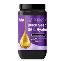 BIO NATURELL Juodųjų sėklų aliejus ir hialurono rūgštis plaukų kaukė 946 ml