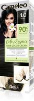 DELIA COSMETICS Cameleo Color Essence dažymo kremas Nr. 1.0 - juodas 1op.