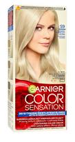Garnier Color Sensation Dažymo kremas S9 Sidabrinis pelenų šviesus blondinas - Sidabrinis platininis blondinas 1op.
