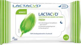 Lactacyd Fresh intymios higienos servetėlės 1 pakuotė - 15 vnt.
