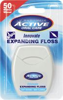 Beauty Formulas Active Oral Care Išsiplėtimo Mėtų Dantų Siūlas su Fluoru