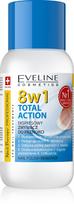 Eveline Nail Therapy Professional Nagų lako valiklis 8in1 Visapusiška veikla be acetono 150 ml