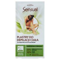 Joanna Sensual Body Wax Strips - stipriems plaukams 1 pakuotė - 12 vnt.