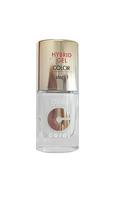 Delia Cosmetics Coral Hybrid Gel Nagų Lakas Nr. 25 Baltas 11ml