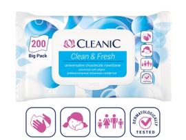 HARPER CLEANIC Drėgnos servetėlės Clean & Fresh 200vnt