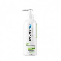 SOLVERX Acne Skin Veido, Akių ir Makiažo Valymui Gel - 200ml