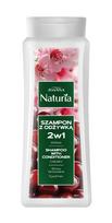 Joanna Naturia 2in1 plaukų šampūnas 500ml vyšnia