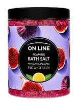 On Line Putojanti Vonios Druska Fig & Citrus 1200g