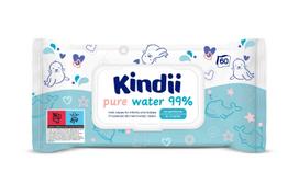 HARPER KINDI Drėgnos servetėlės Pure Water 99% 60vnt.