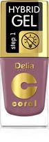 Delia Cosmetics Coral Hybrid Gel Nagų Lakas Nr. 69 11ml