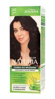 Joanna Naturia Color plaukų dažai Nr. 243 - Juodas Šermukšnis 150g