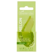 BIELENDA Lip Care Lūpų balzamas + Naktinė kaukė 2in1 Melon Bomb 10g
