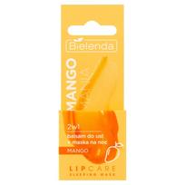 BIELENDA Lip Care Lūpų balzamas + Naktinė kaukė 2in1 Mango Mania 10g