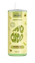 ON LINE Fruity Shot Avokadų Dušo Gelis 390 ml