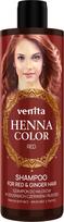 VENITA Henna Color Plaukų šampūnas raudonais ir kaštoniniais atspalviais – Raudona 300 ml