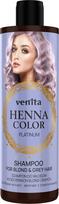 VENITA Henna Color plaukų šampūnas šviesių ir pilkų atspalvių – Platinum 300 ml