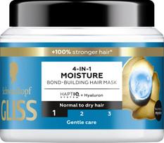 SCHWARZKOPF Gliss TRT Aqua Revive Stiprinanti plaukų kaukė 4in1 400 ml