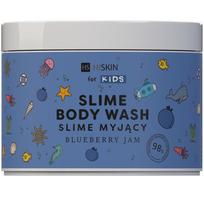 HISKIN for Kids kūno prausiklis slime mėlynių džemas 150 ml