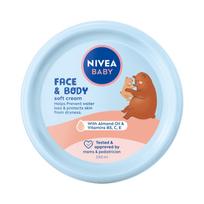 NIVEA BABY veido ir kūno kremas 200ml
