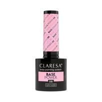CLARESA Base Power Guma Bazė UV/LED Nagams 08 5g