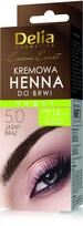 DELIA Henna in cream 5.0 - Šviesiai ruda 15 ml