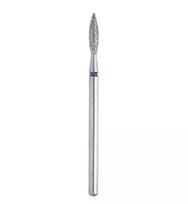 STALEKS Nail cutter - deimantinė liepsna 2.3/10mm (blue) 1 vnt.