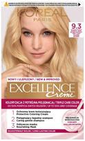 Loreal Excellence Creme Coloring Cream 9.3 Labai šviesus auksinis šviesiaplaukis