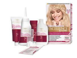 Loreal Excellence Creme Coloring Cream 10.21 Labai šviesi perlų blondinė