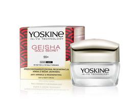 Yoskine Geisha Gold Secret 55+ Kremas nuo raukšlių regeneracijai dienai ir nakčiai 50ml