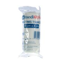 AMEDIPLUS, elastinis tvarstis, palaikomasis, 8cmx4m, 1 vnt