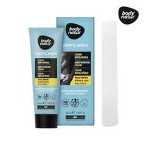 BODY NATUR Plaukų šalinimo kremas vyrams jautrioms sritims 50 ml