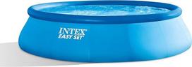 "Intex" 28166GN 15 pėdų x 42 colių "Easy" baseino rinkinys, mėlynas, 457 x 457 x 107 cm, 12 430 l