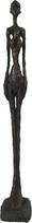 Giacometti bronzinė skulptūra, Giaconmtti Immigration Statue Decoration Ornament Bronzinė figūra, abstraktūs dekoravimo priedai, juoda