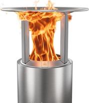 Solo Stove Mesa Šilumos skirstytuvas išplečia šilumos spindulį 60 cm Šildytuvas Tvirtas stalinis židinys Židinio priedai Krepšys iki 12 C šilčiau Nerūdijantis plienas Skersmuo: 19 2 1 9 kg SSMESA-DEFLECTOR