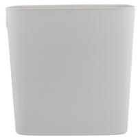 Slim Trash Can Plastic Waste Basket Rectangle Garbage Container Narrow Wastebasket Recycle Bin